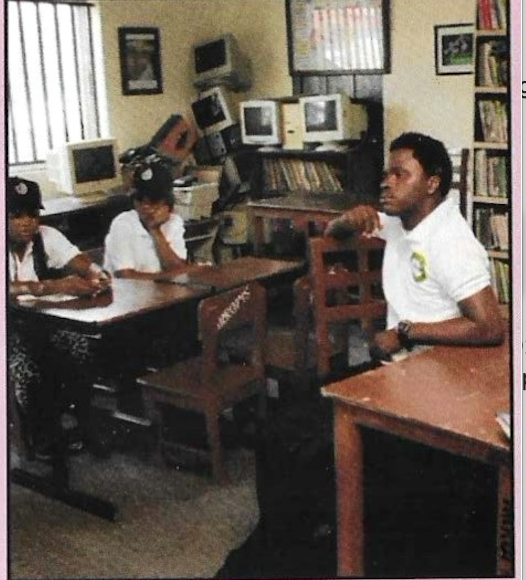 KUTH volunteers spending time with the children during the visit