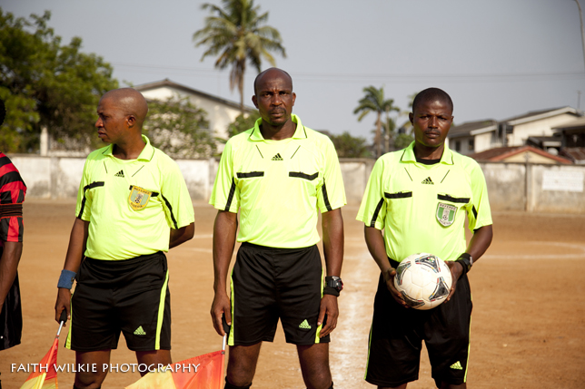 Match officials ready for duty